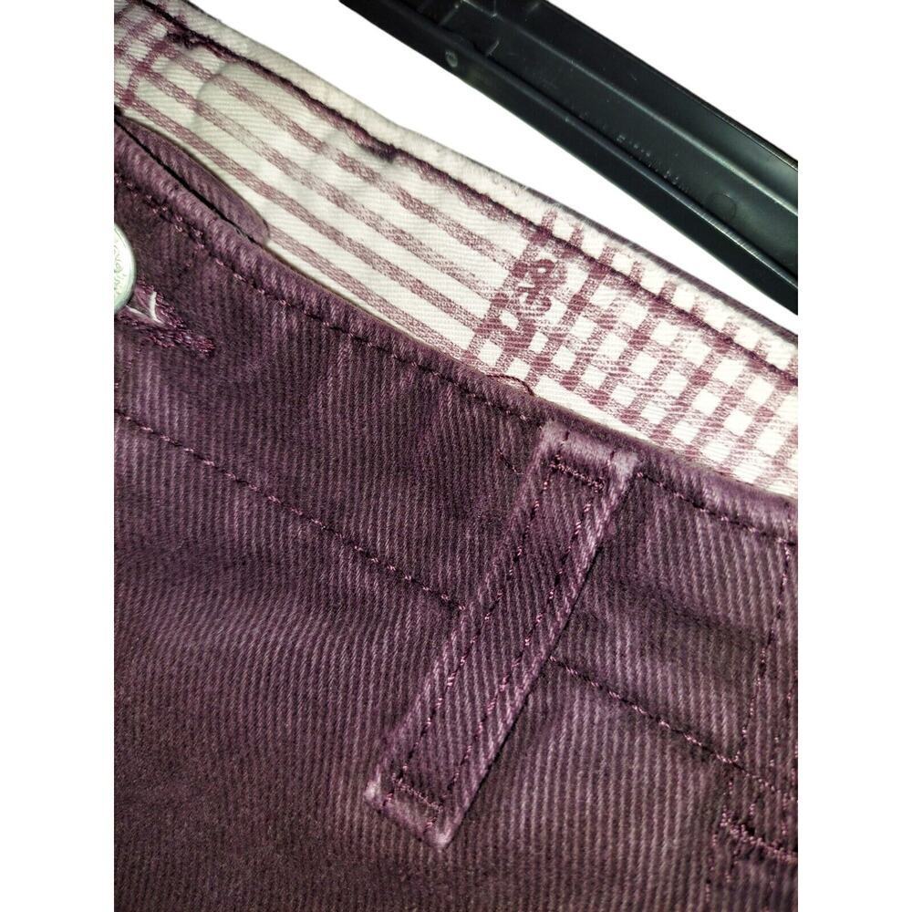 VINTAGE 80s RIDERS Burgundy High Waist Tapered Leg Mom Jean Size 22W Retro - Picture 5 of 12